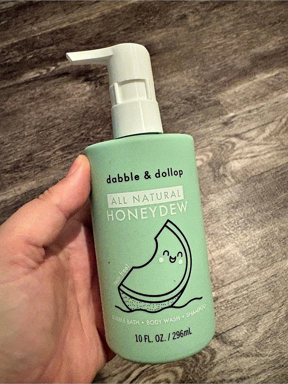 dabble & dollop All Natural Honeydew Body Wash NWT
